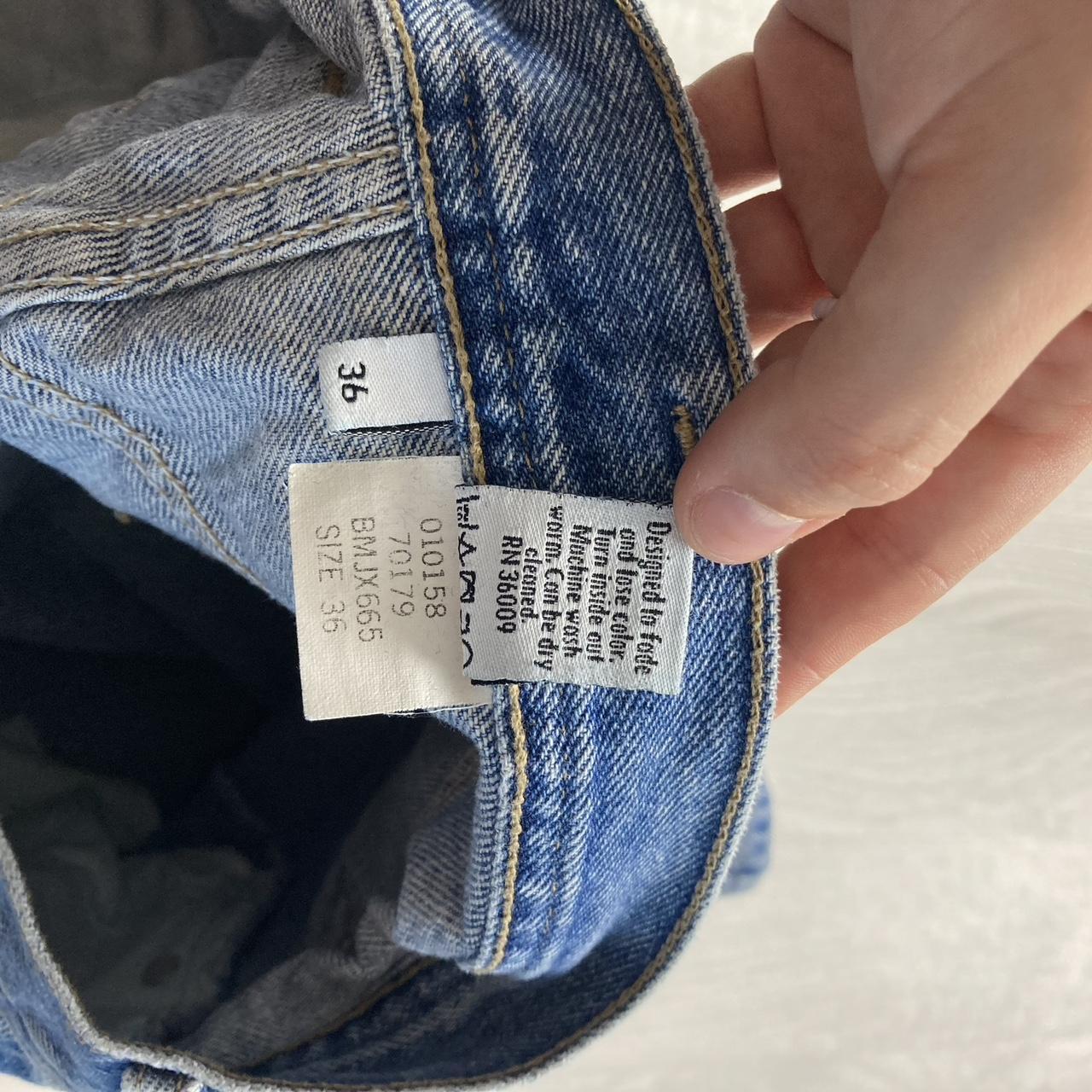 VINTAGE CALVIN KLEIN BAGGY LOOSE SKATER HIP HOP JORTS BLUE (34w)