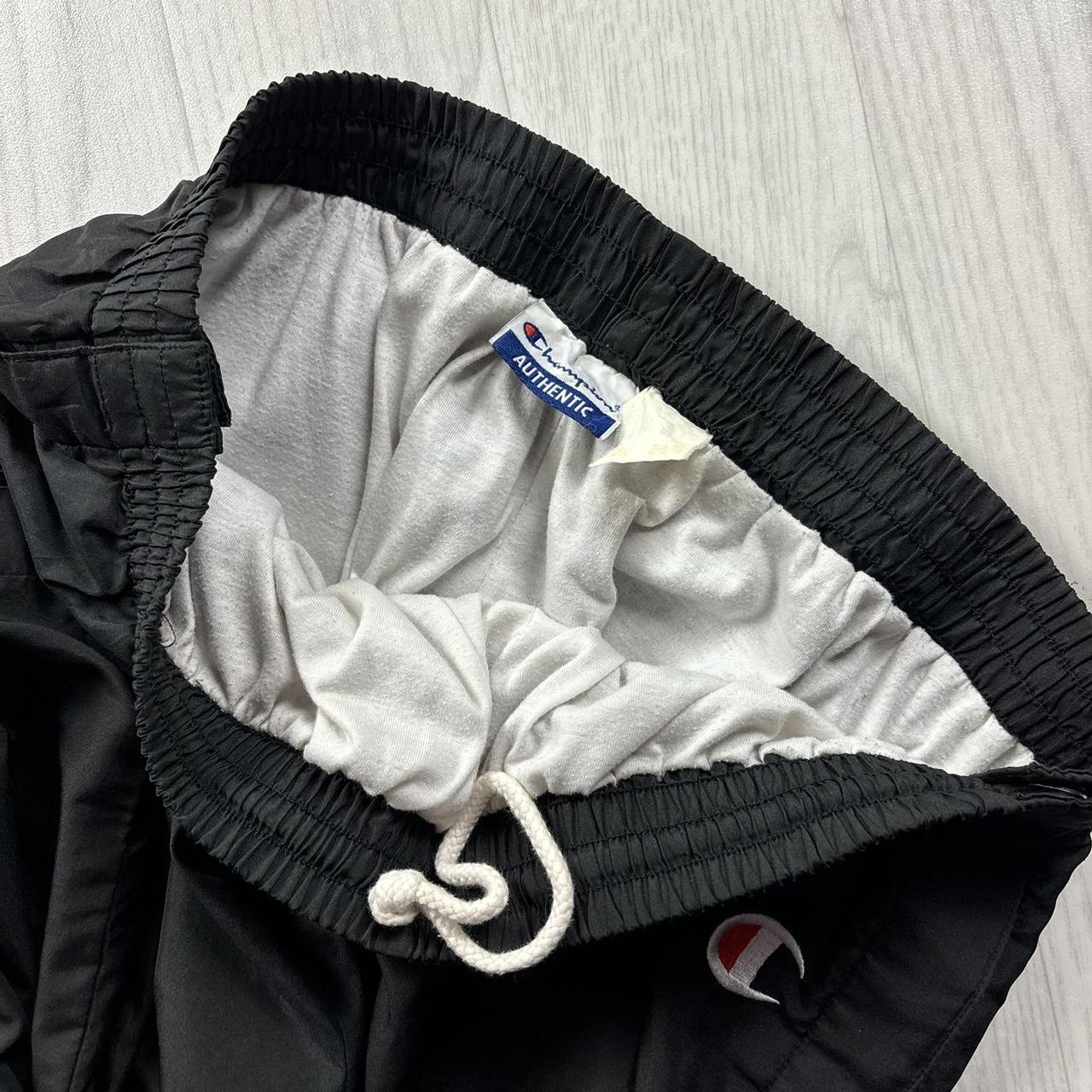 VINTAGE Y2K CHAMPION BAGGY TRACKSUIT BOTTOMS BLACK