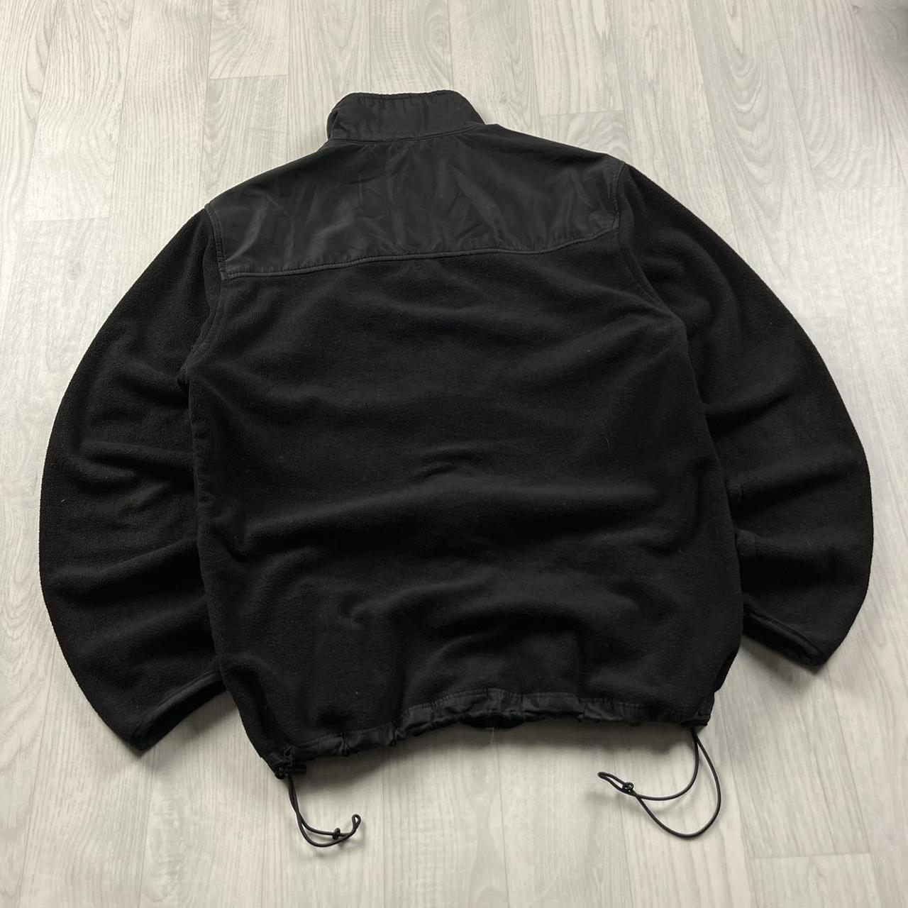 VINTAGE Y2K CHAPS ZIP UP TECHNICAL FLEECE BLACK