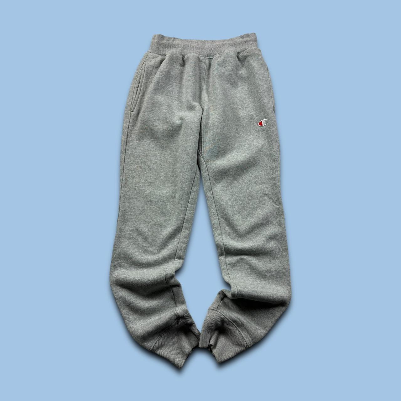 VINTAGE 00s CHAMPION COTTON SWEATPANTS GREY