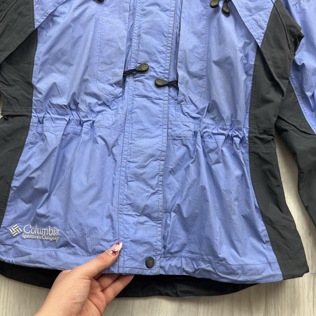 VINTAGE 00s COLUMBIA TECHNICAL SKI JACKET BLUE GREY