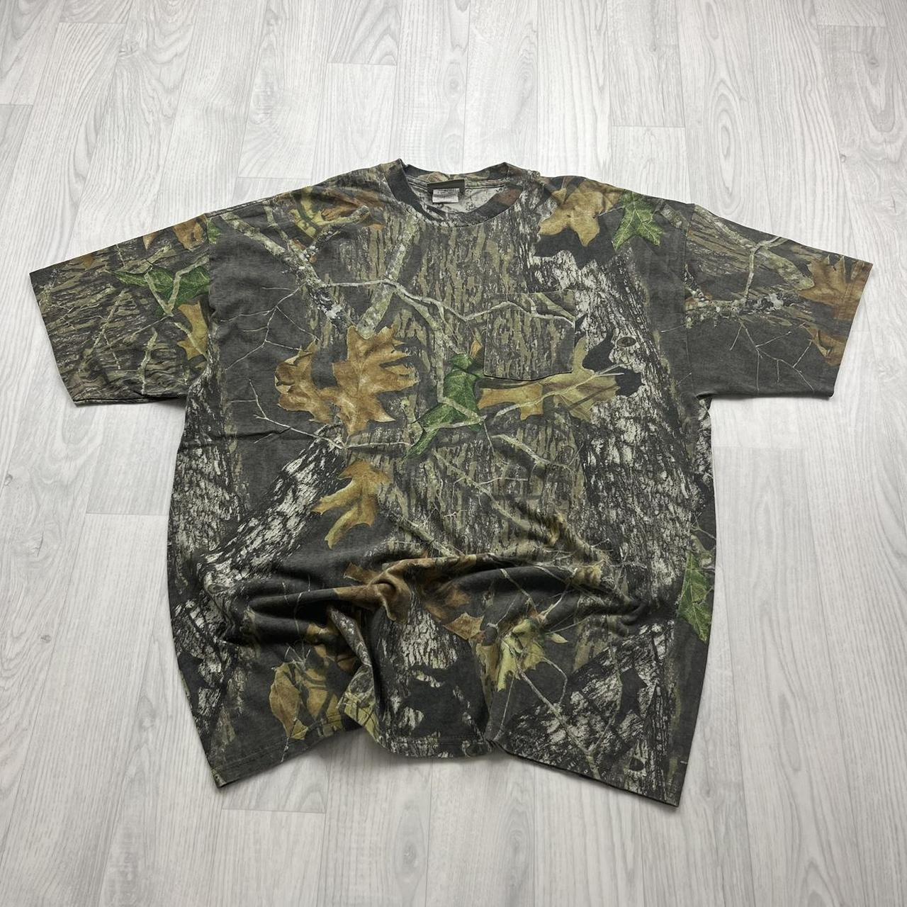 VINTAGE Y2K JERZEES REALTREE T SHIRT CAMO