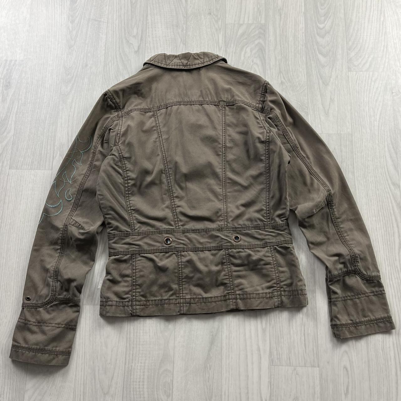 VINTAGE Y2K O’NEILL UTILITY JACKET LIGHT BROWN