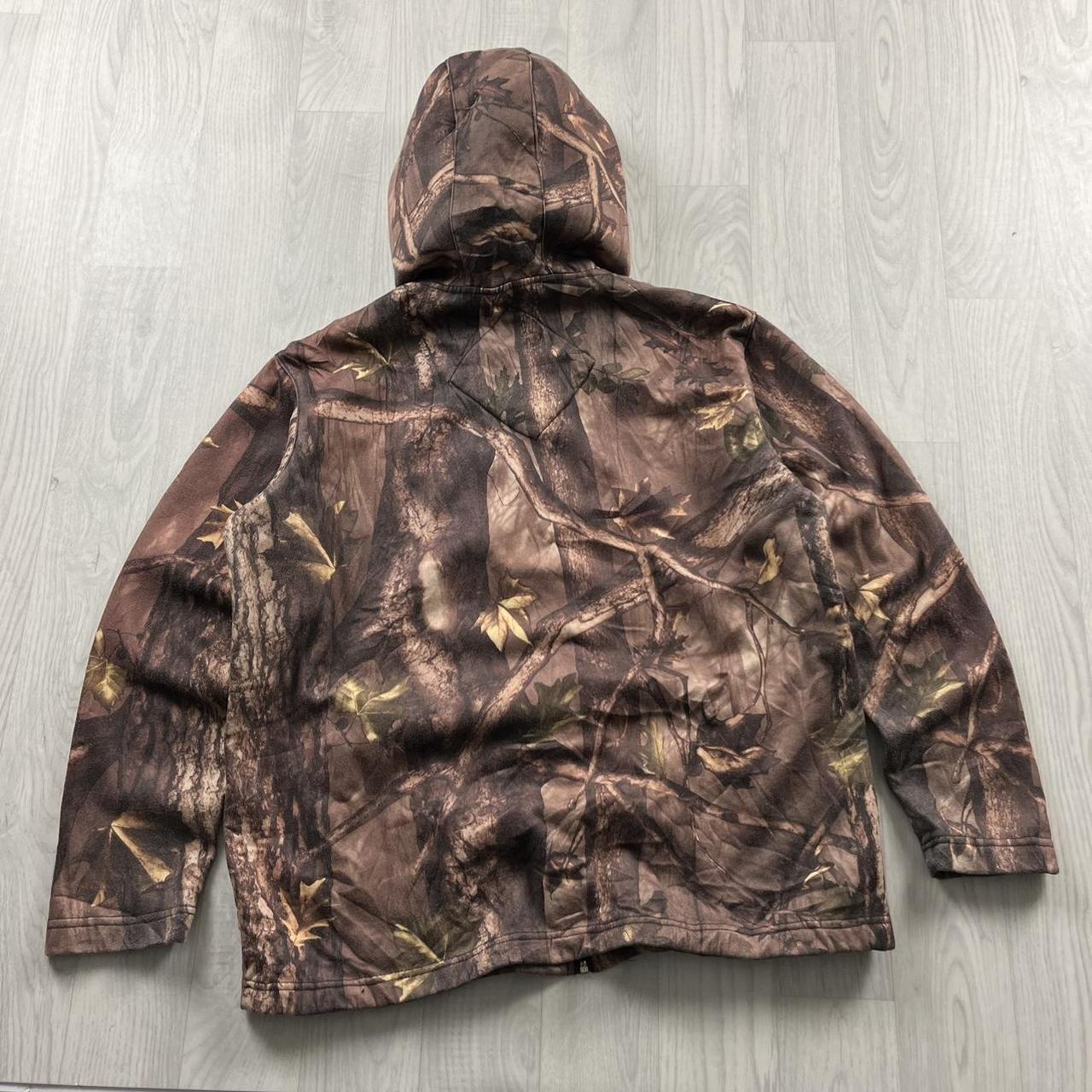 VINTAGE REALTREE HOODIE CAMO BROWN