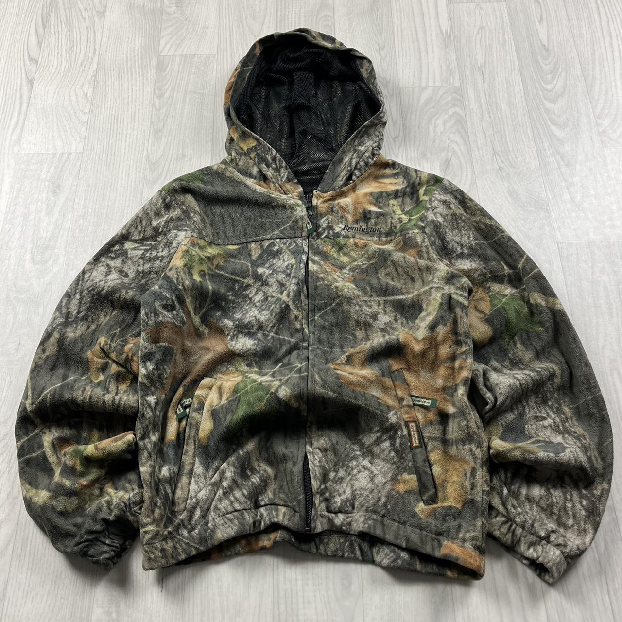 VINTAGE REALTREE FLEECE ZIP HOODIE CAMO