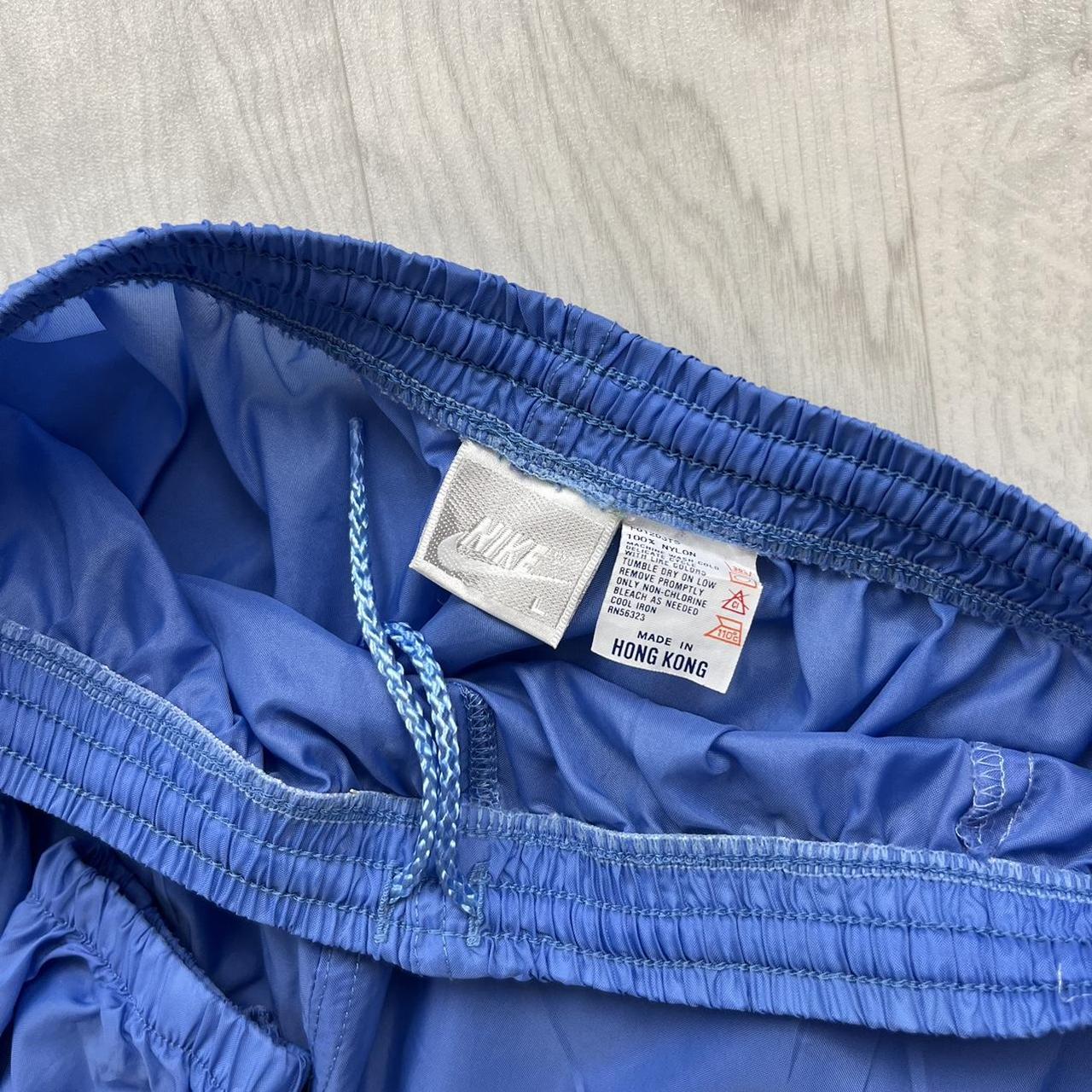 VINTAGE 90s NIKE BAGGY TRACKSUIT BOTTOMS BLUE