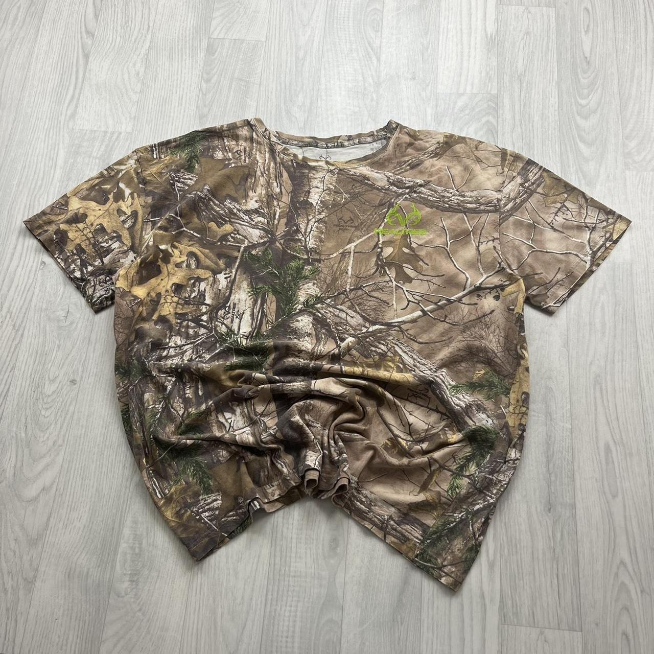 VINTAGE Y2K REALTREE T SHIRT CAMO