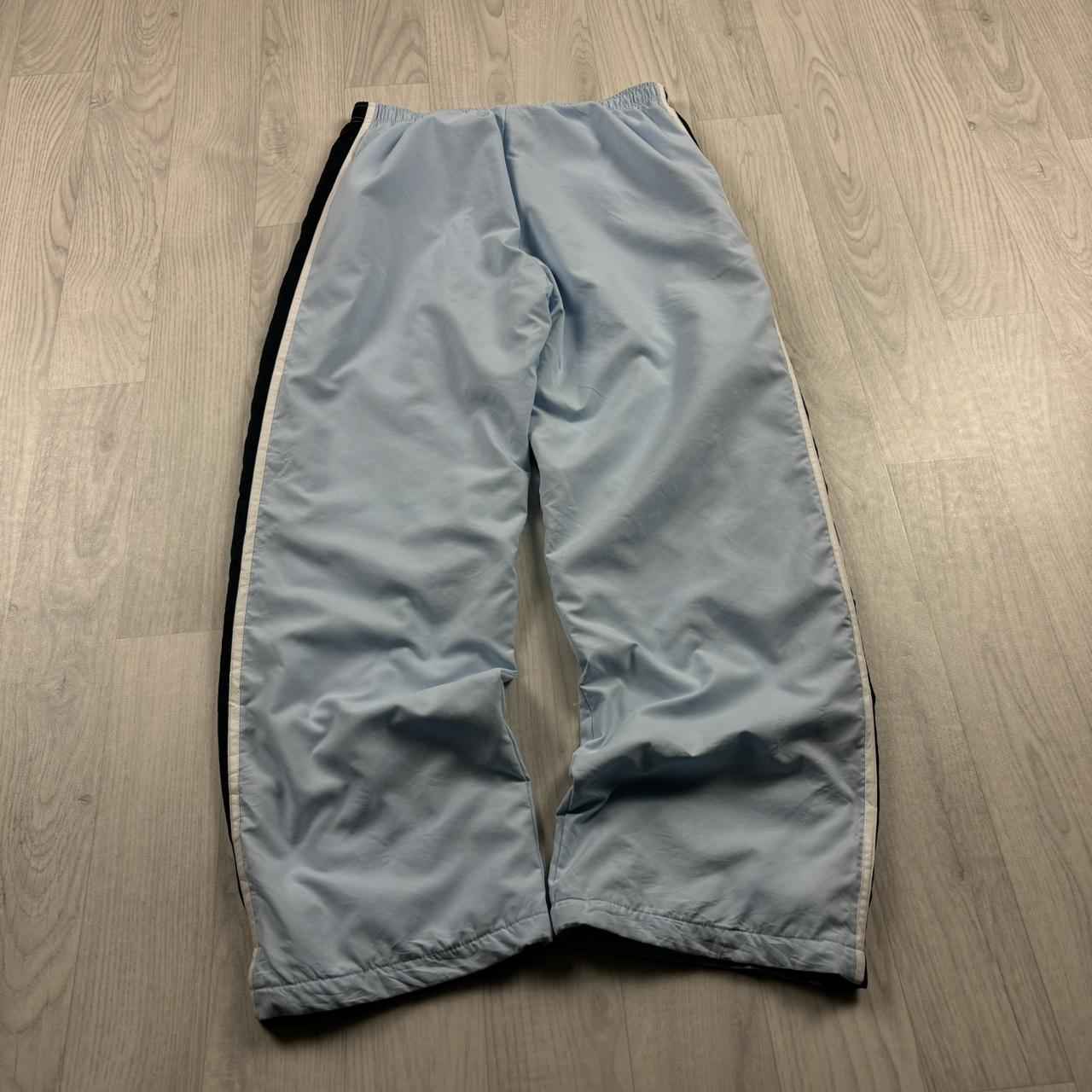 VINTAGE Y2K NIKE BAGGY TRACKSUIT BOTTOMS BABY BLUE