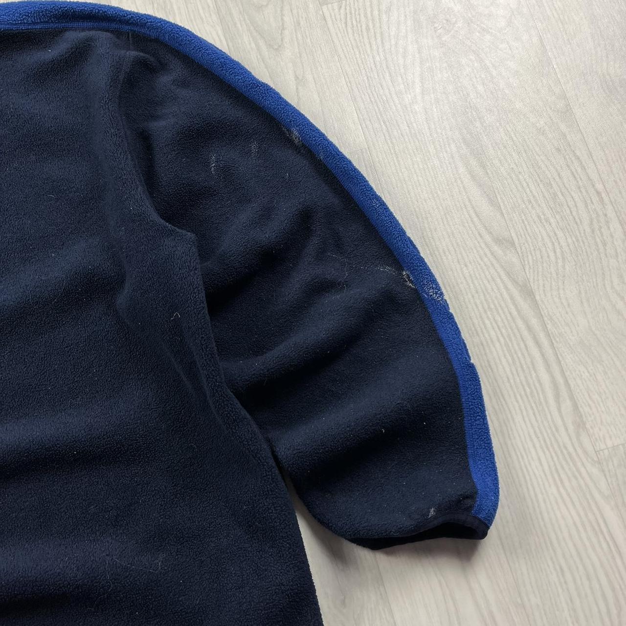 VINTAGE Y2K NAUTICA QUARTER ZIP FLEECE SWEATSHIRT NAVY