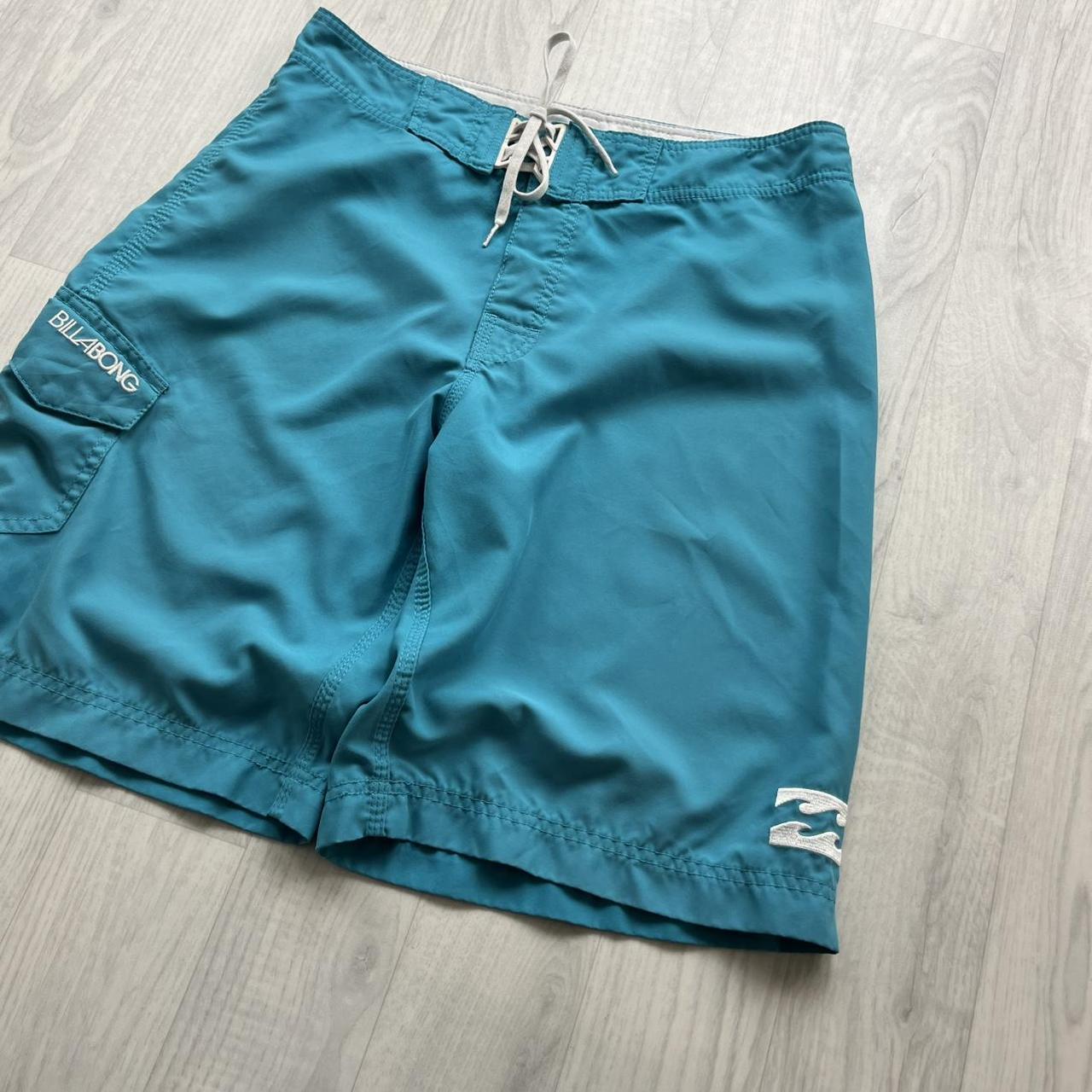 VINTAGE Y2K BILLABONG BAGGY LOOSE BOARD SURF SHORTS BLUE