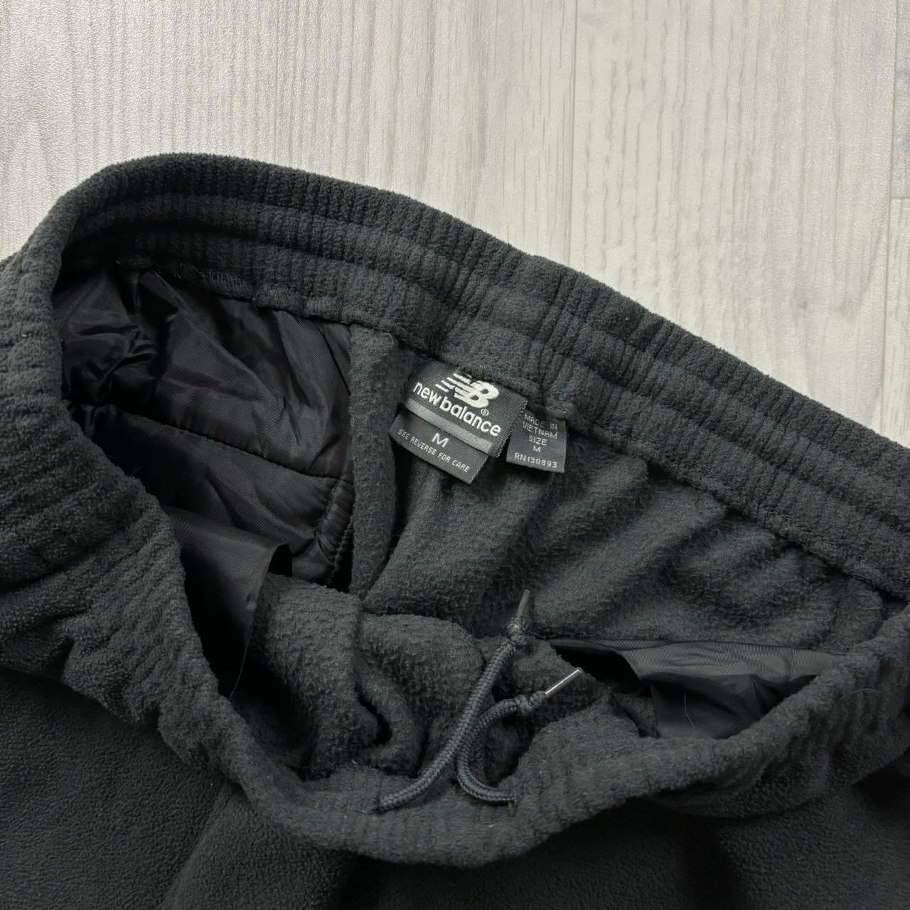 VINTAGE Y2K NEW BALANCE BAGGY FLEECE SWEATPANTS CHARCOAL GREY