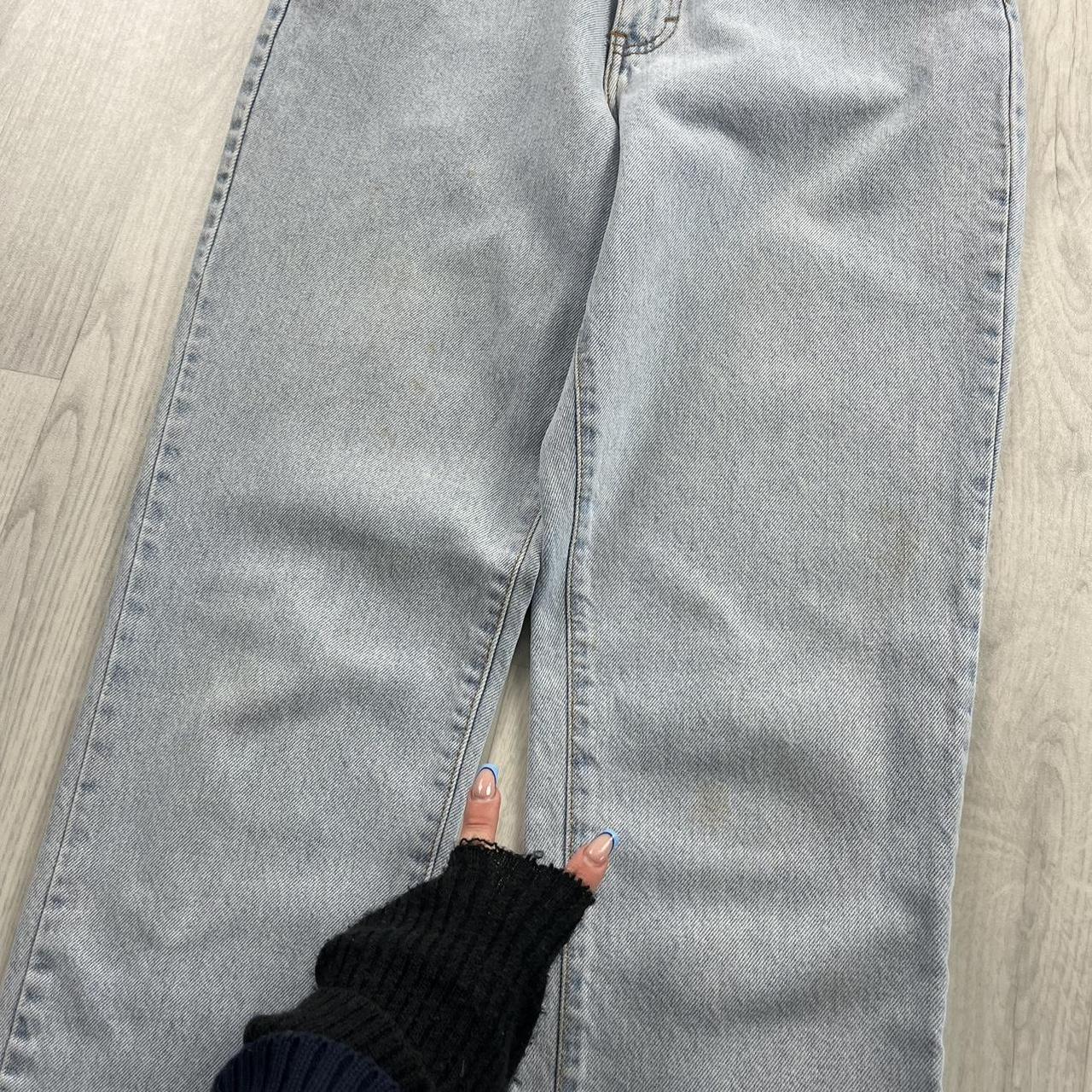 VINTAGE Y2K CALVIN KLEIN TAPERED JEANS LIGHT BLUE