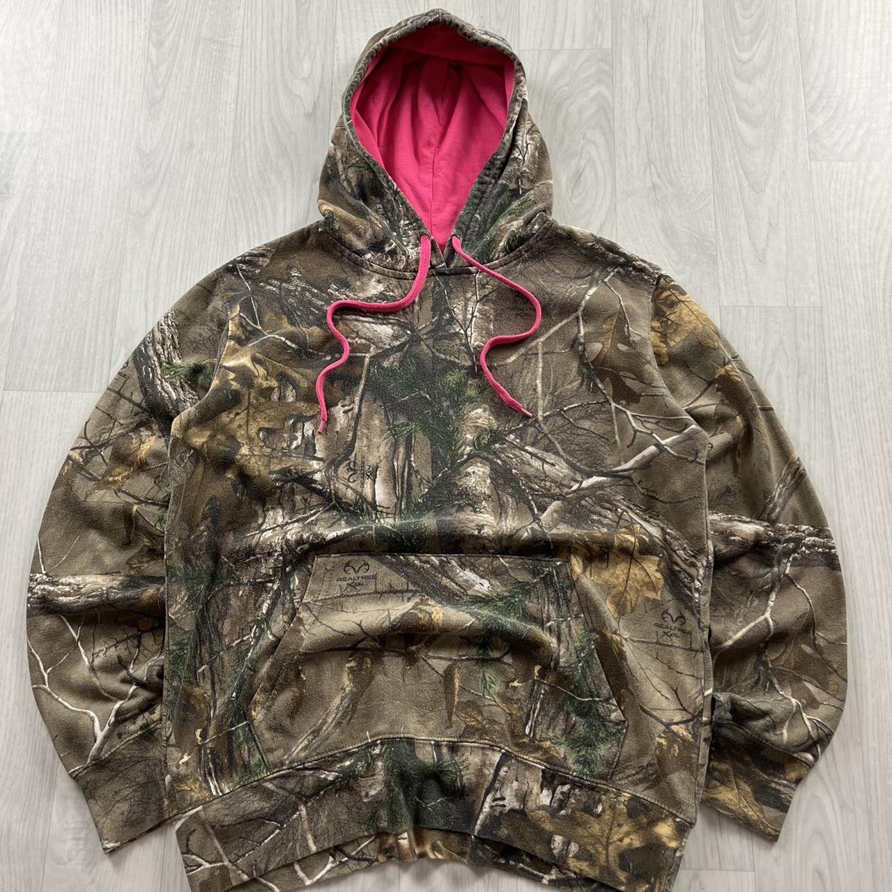 VINTAGE REALTREE HOODIE CAMO PINK