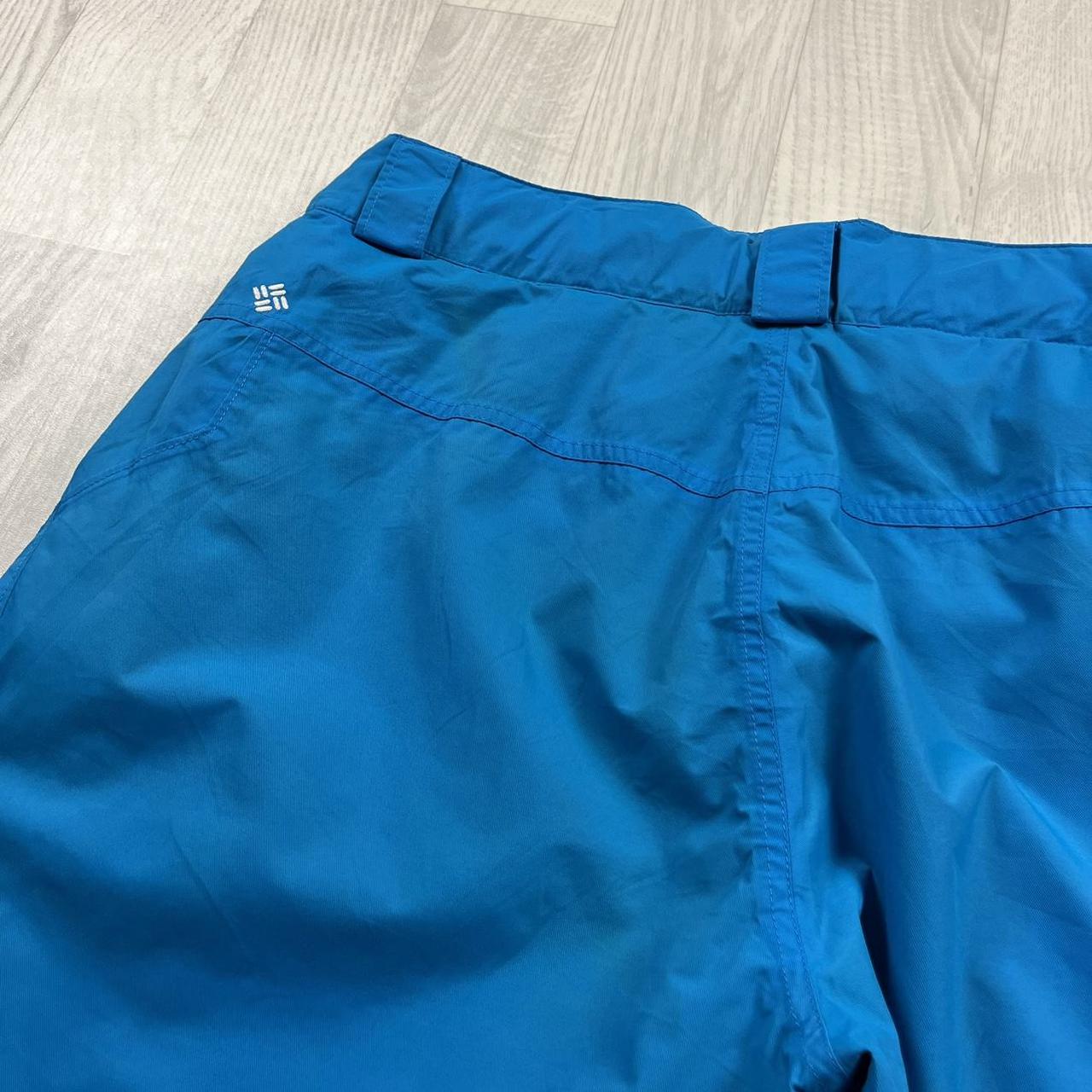 VINTAGE Y2K COLUMBIA BAGGY SKI PANTS SALOPETTES BLUE
