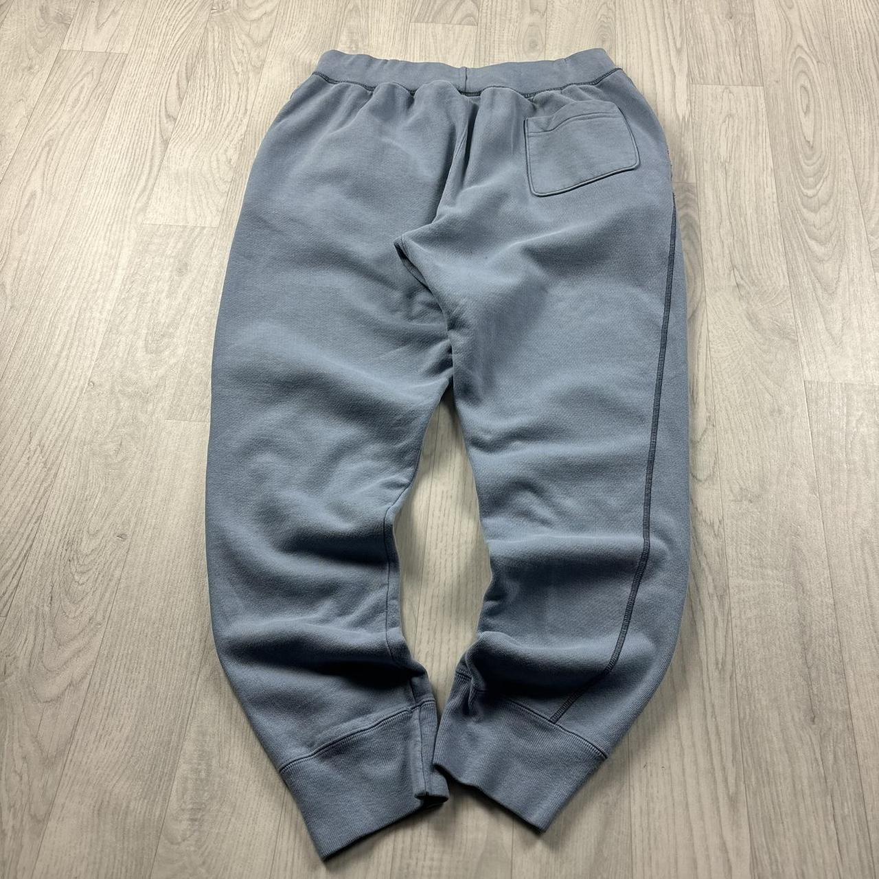VINTAGE 00s CHAMPION REVERSE WEAVE COTTON SWEATPANTS BABY BLUE