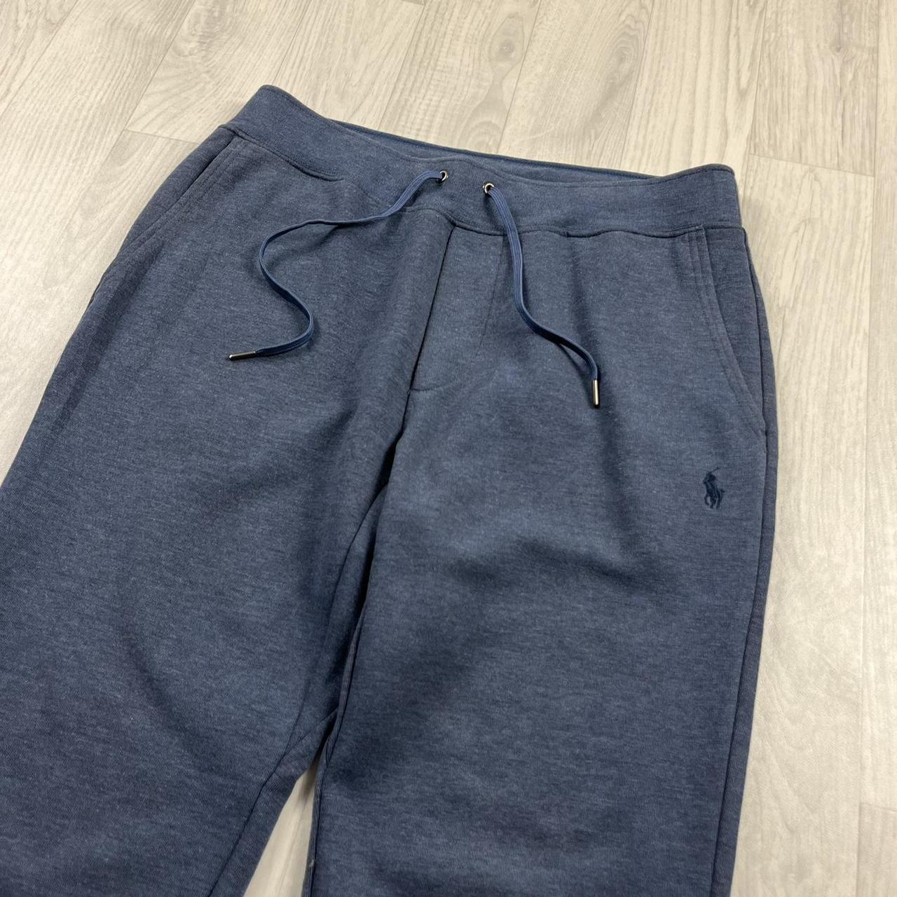 VINTAGE POLO RALPH LAUREN COTTON SWEATPANTS BLUE
