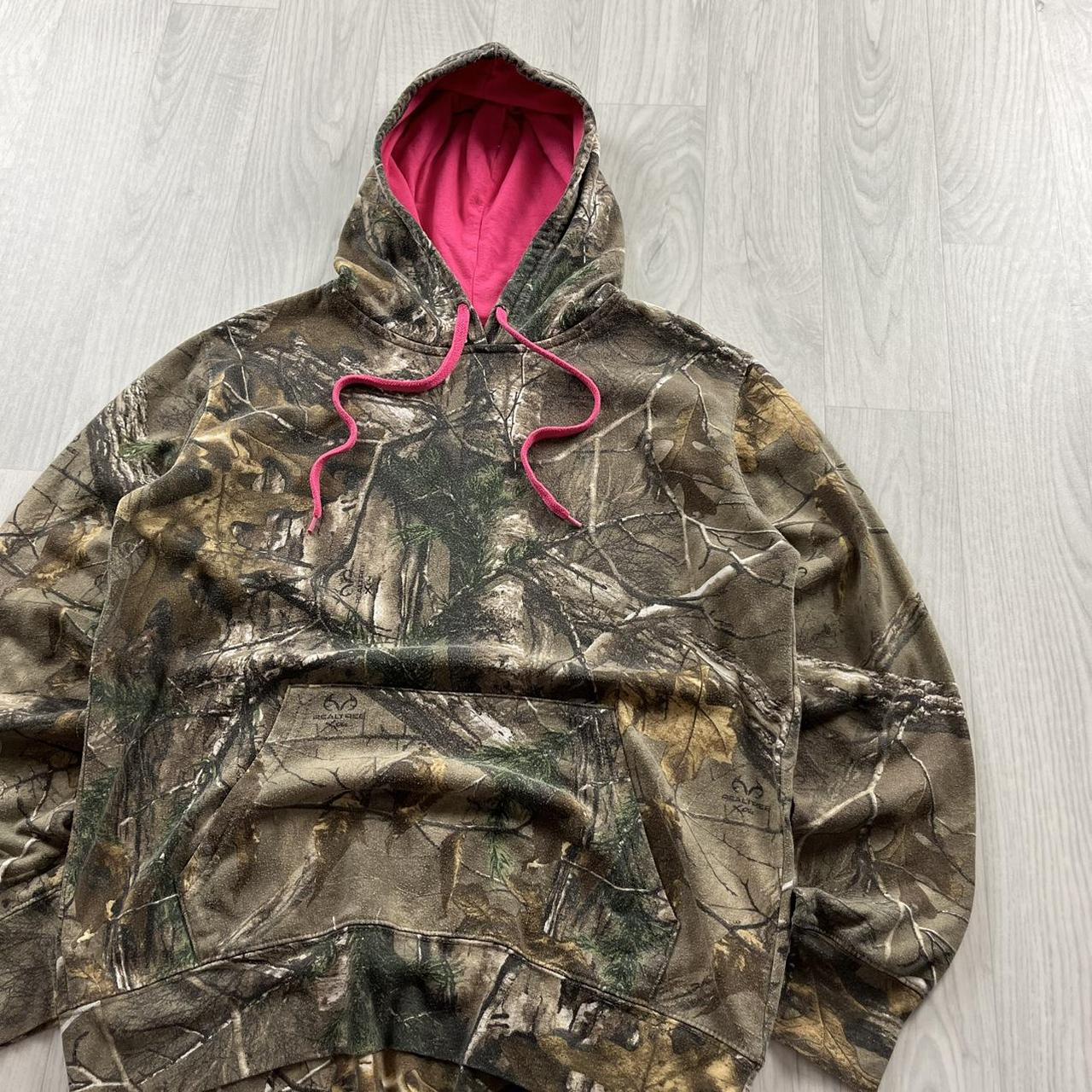 VINTAGE REALTREE HOODIE CAMO PINK