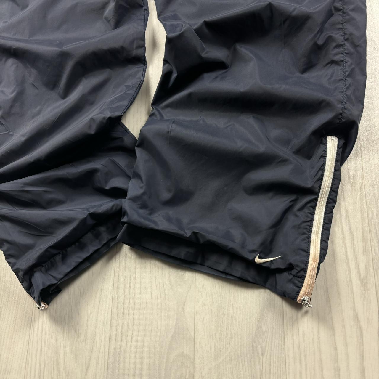 VINTAGE Y2K NIKE BAGGY TRACKSUIT BOTTOMS NAVY