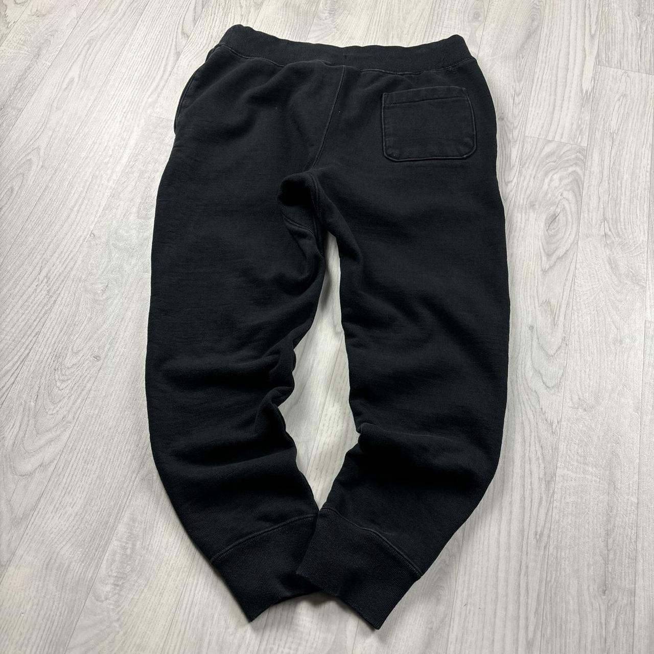 VINTAGE 00s CHAMPION REVERSE WEAVE COTTON SWEATPANTS BLACK