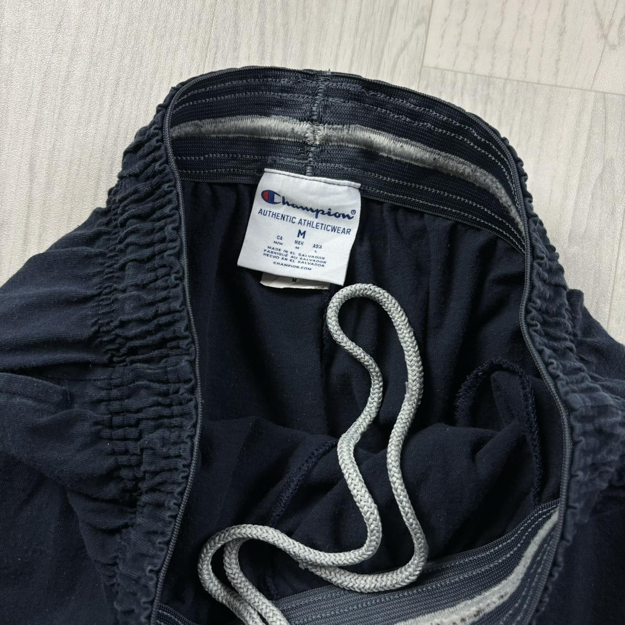 VINTAGE 00s CHAMPION BAGGY LIGHTWEIGHT SWEATPANTS NAVY