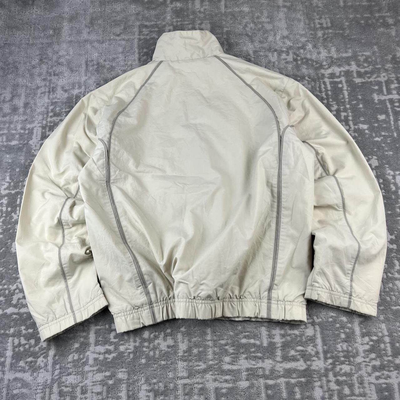 VINTAGE Y2K NIKE WINDBREAKER TRACKSUIT SPORTY JACKET CREAM