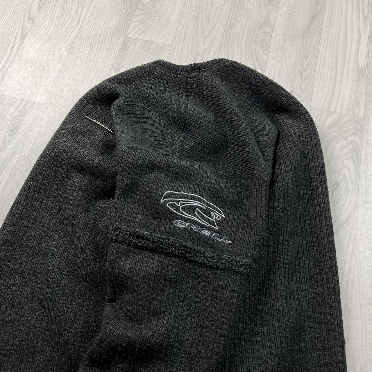VINTAGE Y2K O’NEILL CHUNKY KNITTED JUMPER GREY