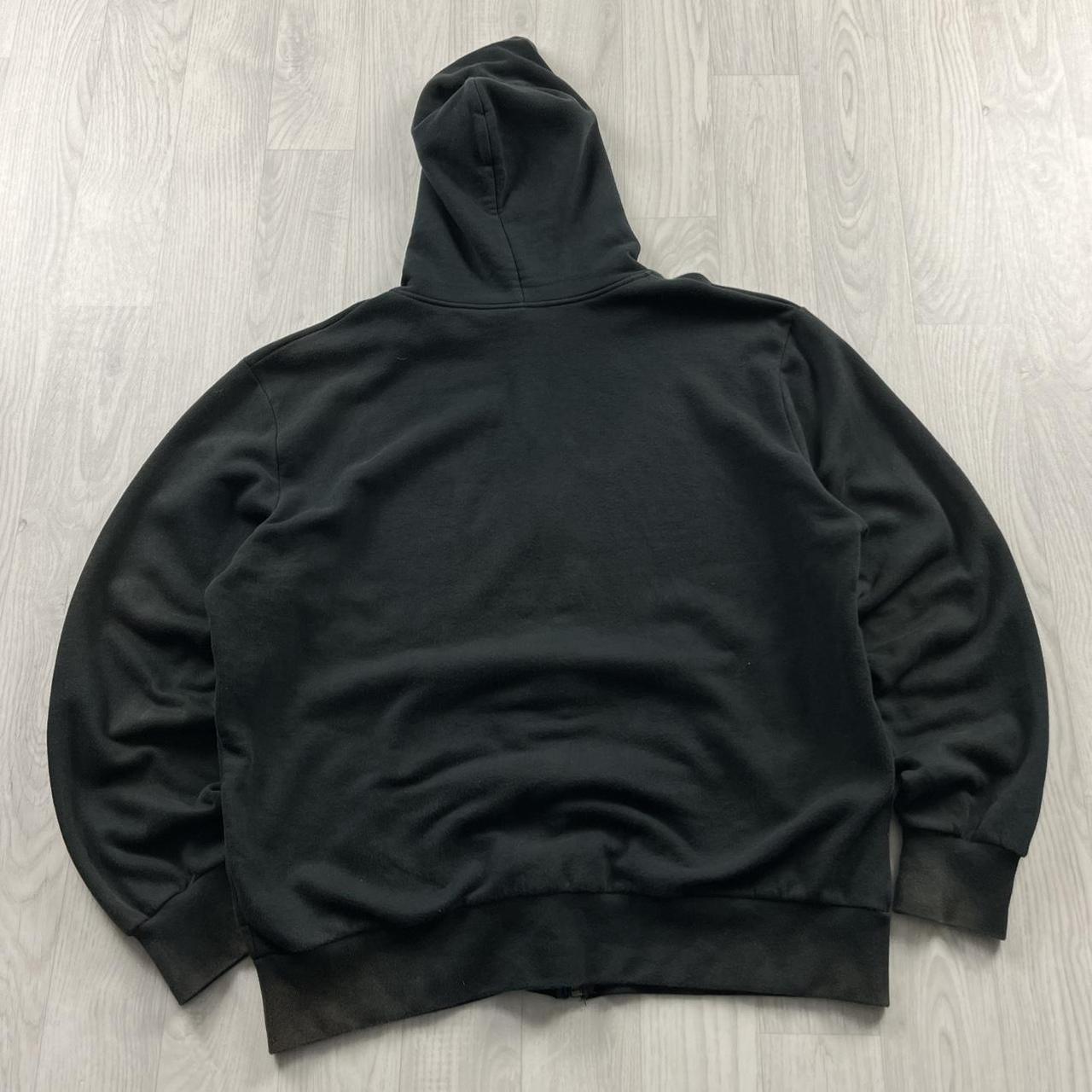 VINTAGE Y2K NIKE ZIP HOODIE BLACK