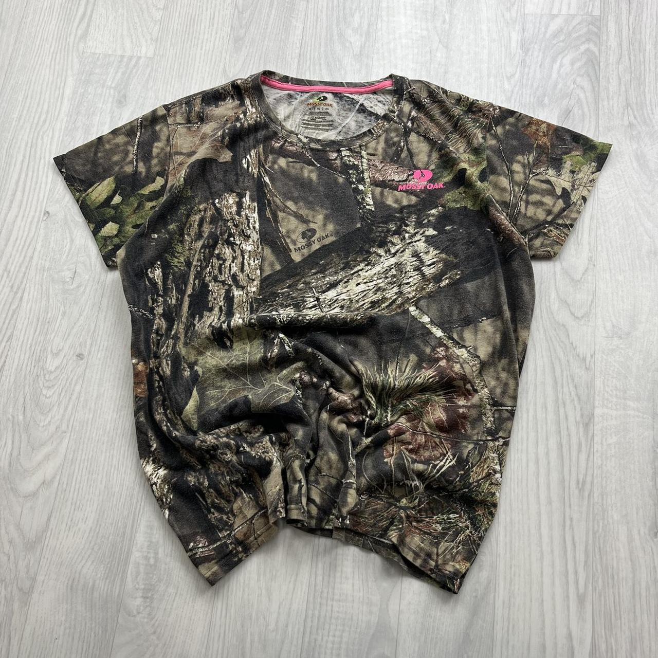 VINTAGE Y2K REALTREE BABY TEE CAMO