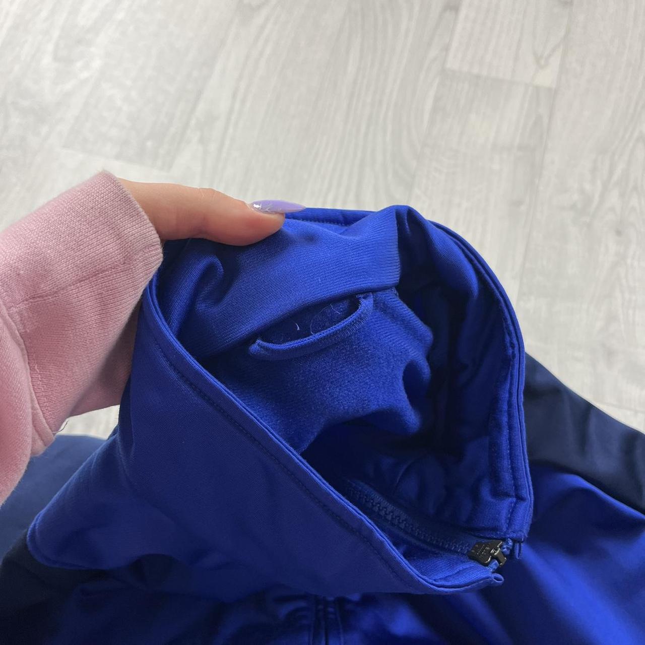 VINTAGE 00s ADIDAS ZIP UP TRACK JACKET BLUE