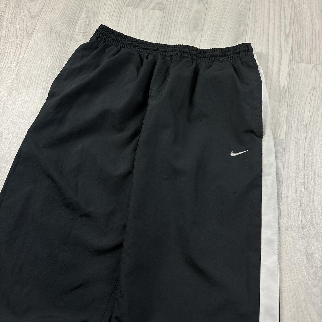 VINTAGE Y2K NIKE BAGGY TRACKSUIT BOTTOMS BLACK
