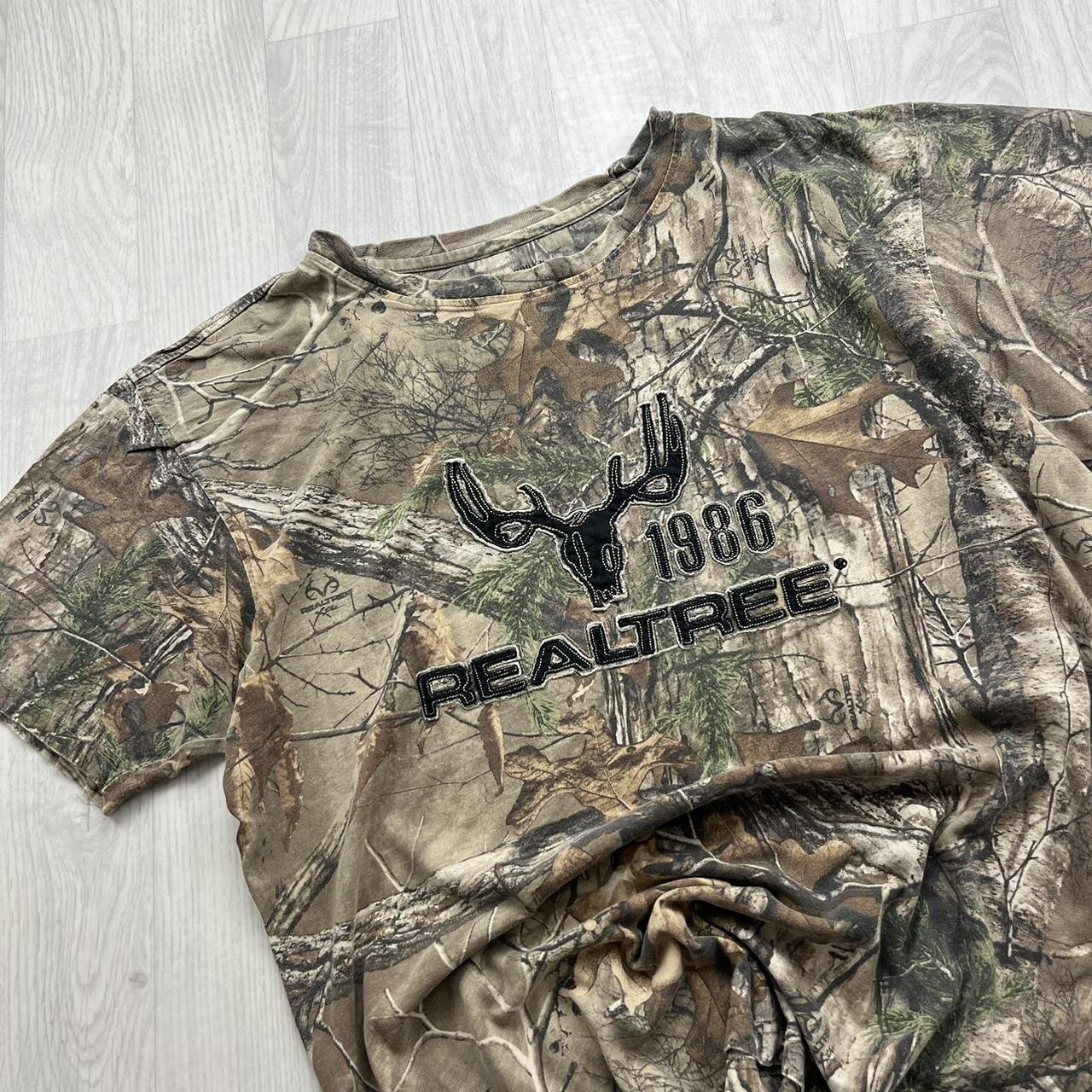 VINTAGE Y2K REALTREE T SHIRT CAMO