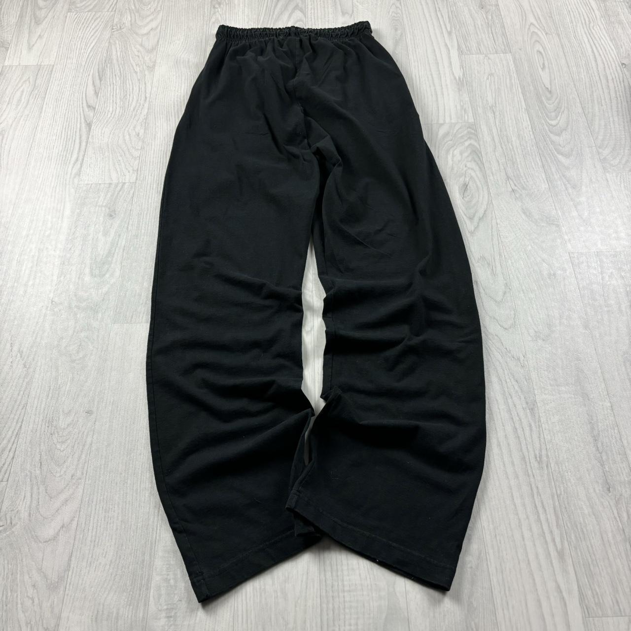 VINTAGE 00s CHAMPION BAGGY LIGHTWEIGHT SWEATPANTS BLACK