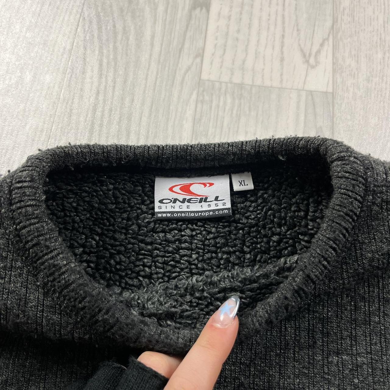 VINTAGE Y2K O’NEILL CHUNKY KNITTED JUMPER GREY