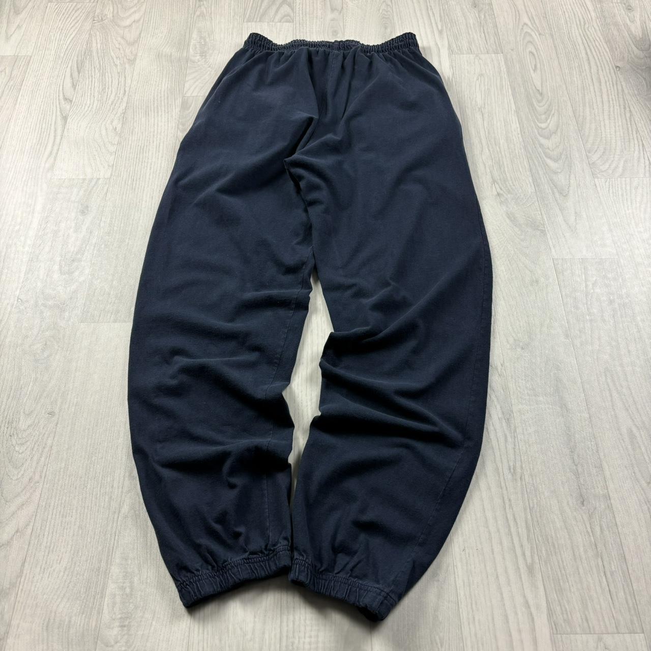VINTAGE 00s CHAMPION BAGGY LIGHTWEIGHT SWEATPANTS NAVY