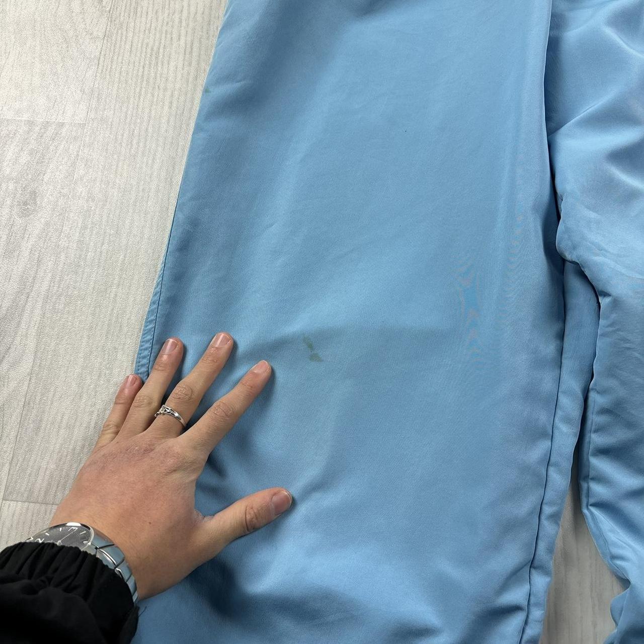 VINTAGE Y2K REEBOK BAGGY TRACKSUIT BOTTOMS BABY BLUE