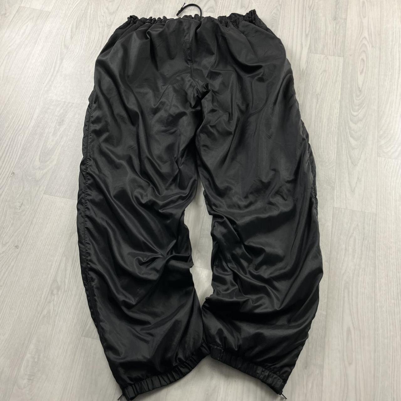 VINTAGE Y2K PUMA BAGGY TRACKSUIT BOTTOMS BLACK