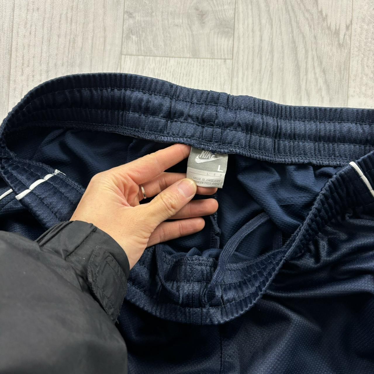 VINTAGE Y2K NIKE BAGGY TRACKSUIT BOTTOMS NAVY