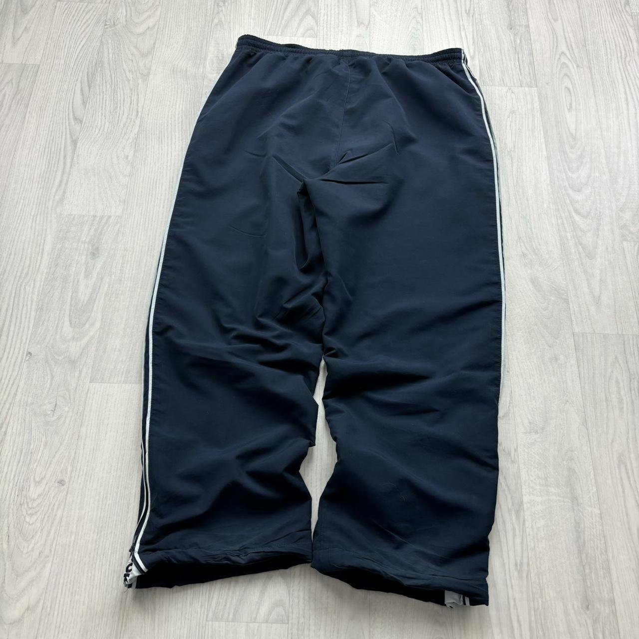 VINTAGE Y2K REEBOK BAGGY TRACKSUIT BOTTOMS NAVY