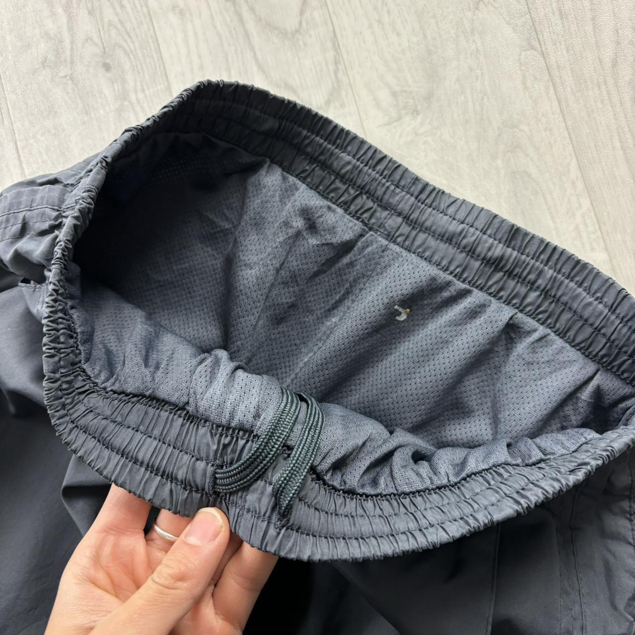 VINTAGE Y2K 8 BAGGY TRACKSUIT BOTTOMS GREY
