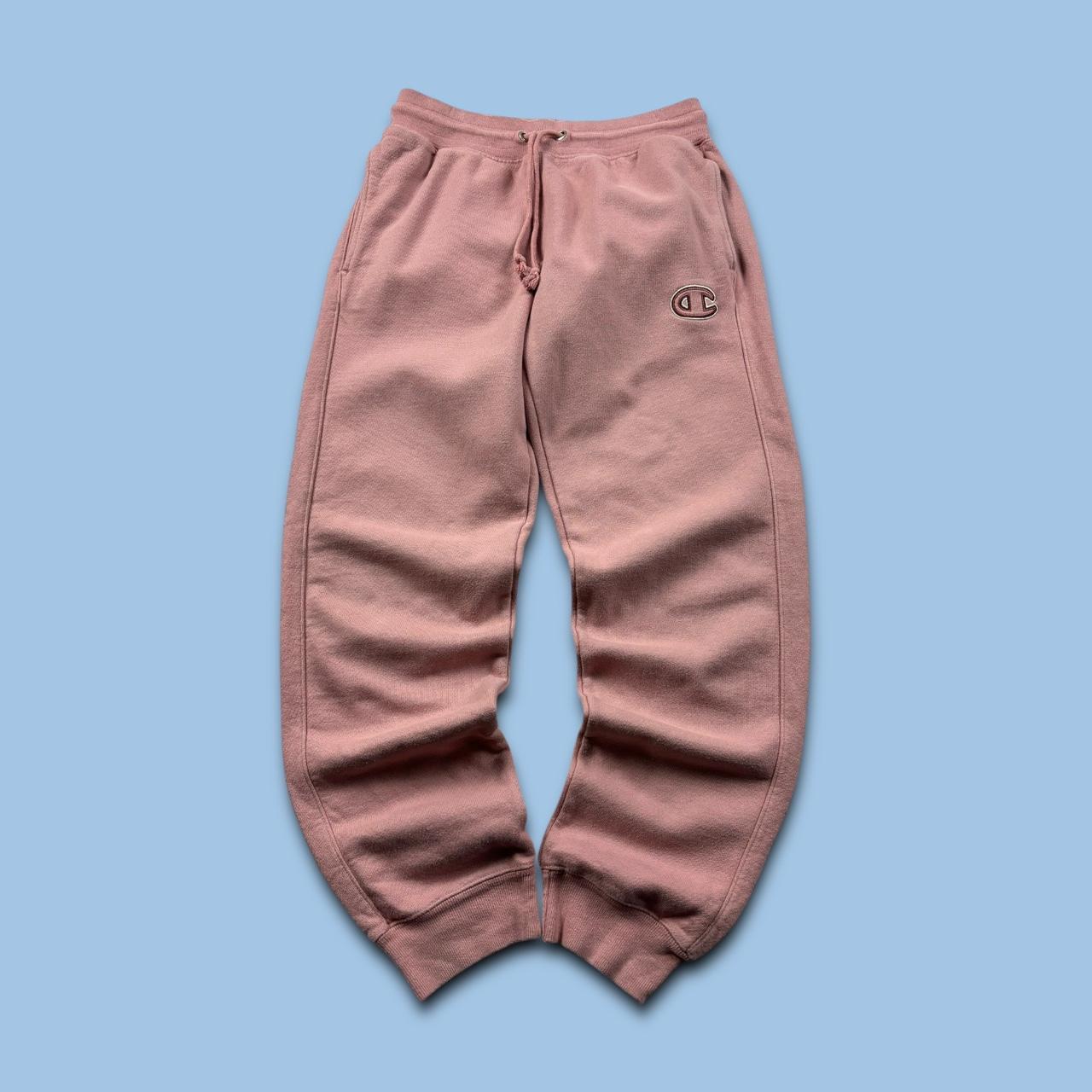 VINTAGE 00s CHAMPION REVERSE WEAVE COTTON SWEATPANTS PINK