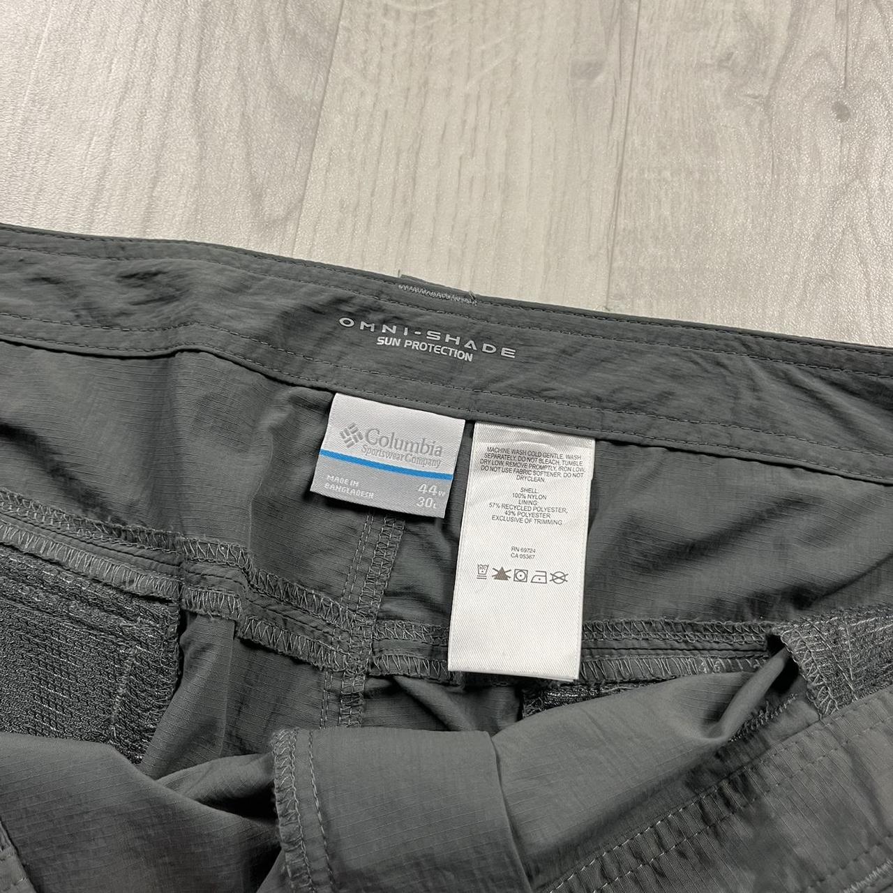 VINTAGE Y2K COLUMBIA BAGGY HIKING WALKING UTILITY TROUSERS GREY