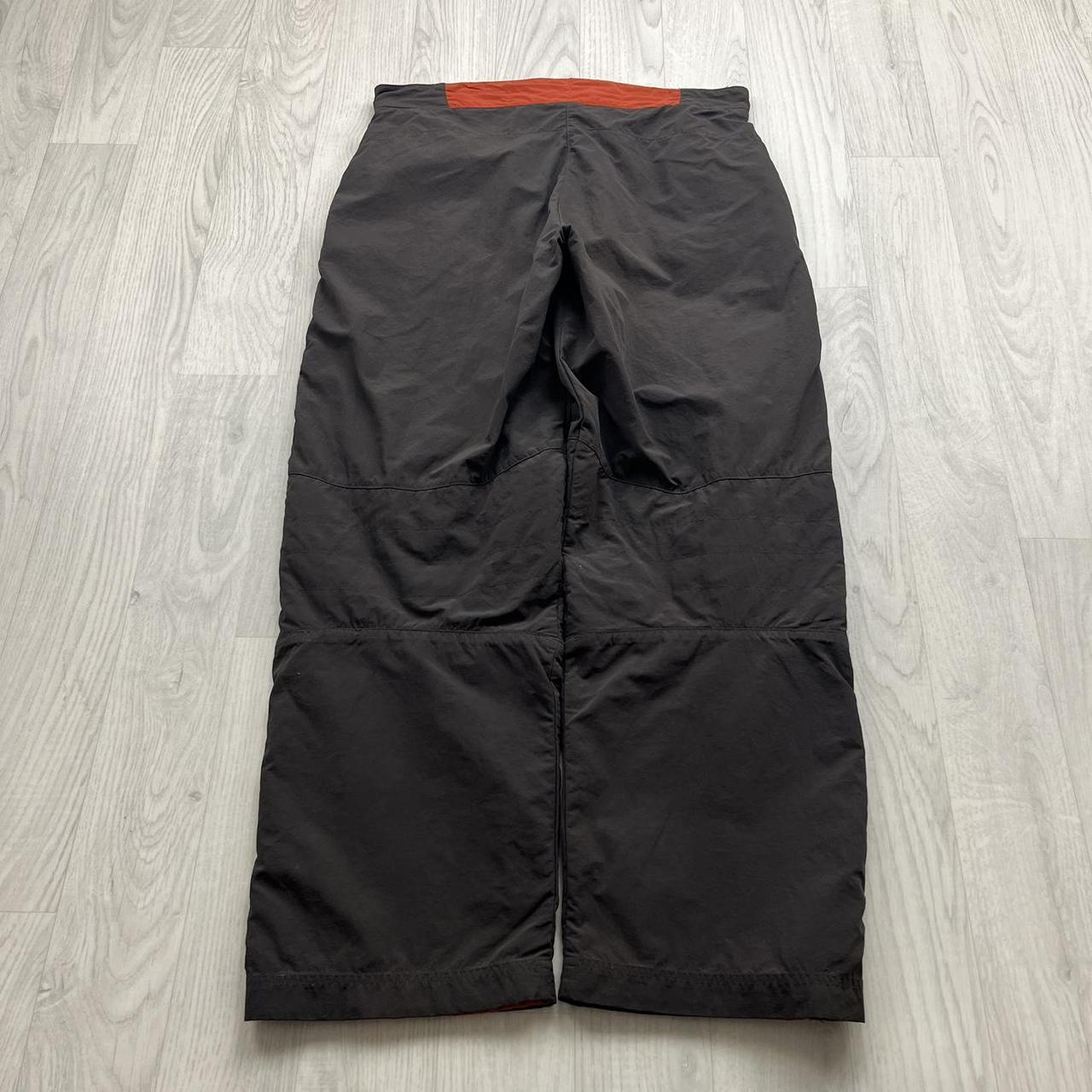 VINTAGE Y2K ADIDAS BAGGY UTILITY TRACKSUIT BOTTOMS BROWN