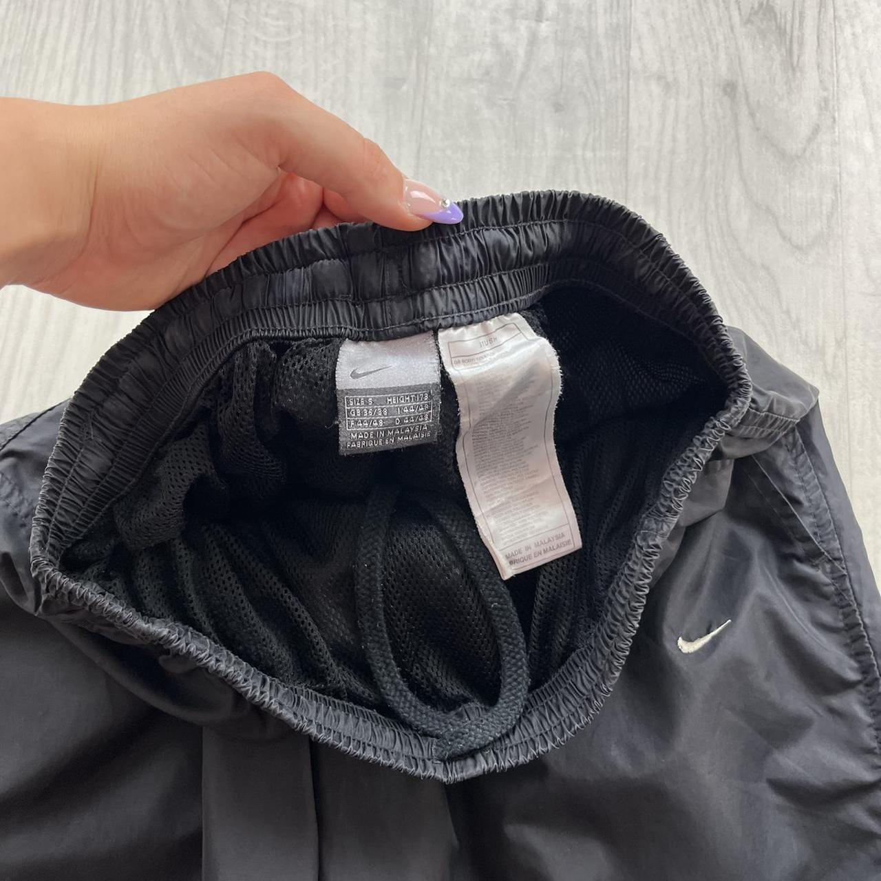 VINTAGE Y2K NIKE BAGGY TRACKSUIT BOTTOMS BLACK