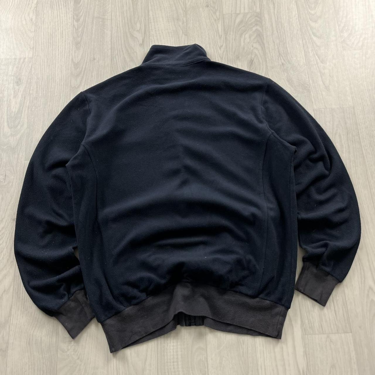VINTAGE Y2K CHAMPION ZIP UP UTILITY FLEECE NAVY
