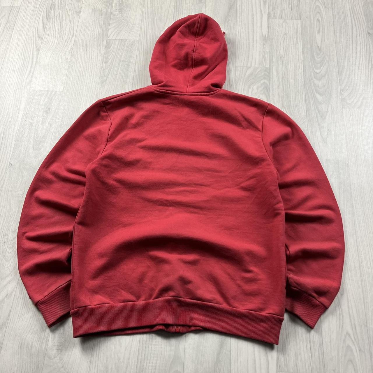 VINTAGE Y2K DICKIES ZIP HOODIE RED
