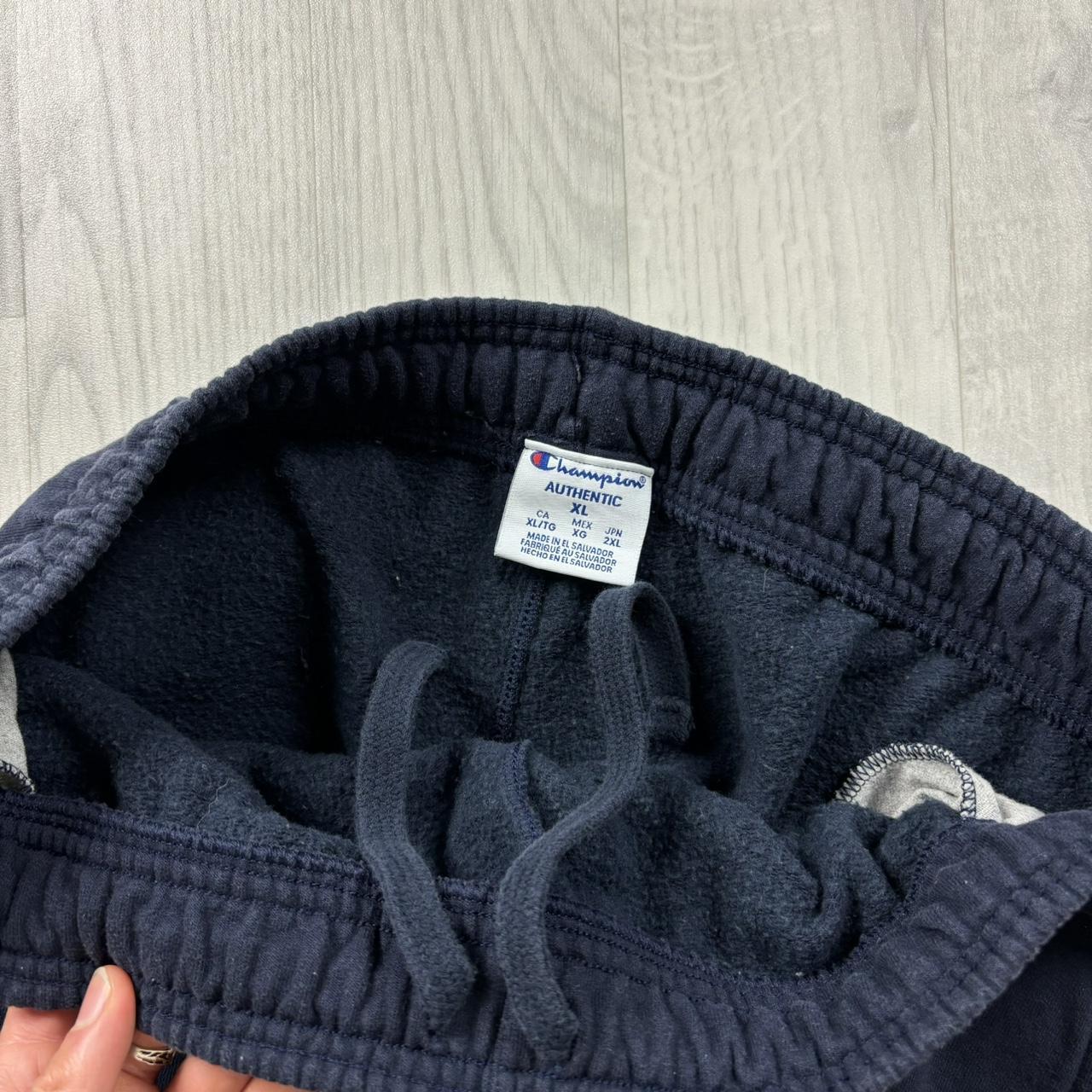 VINTAGE 00s CHAMPION BAGGY COTTON SWEATPANTS NAVY