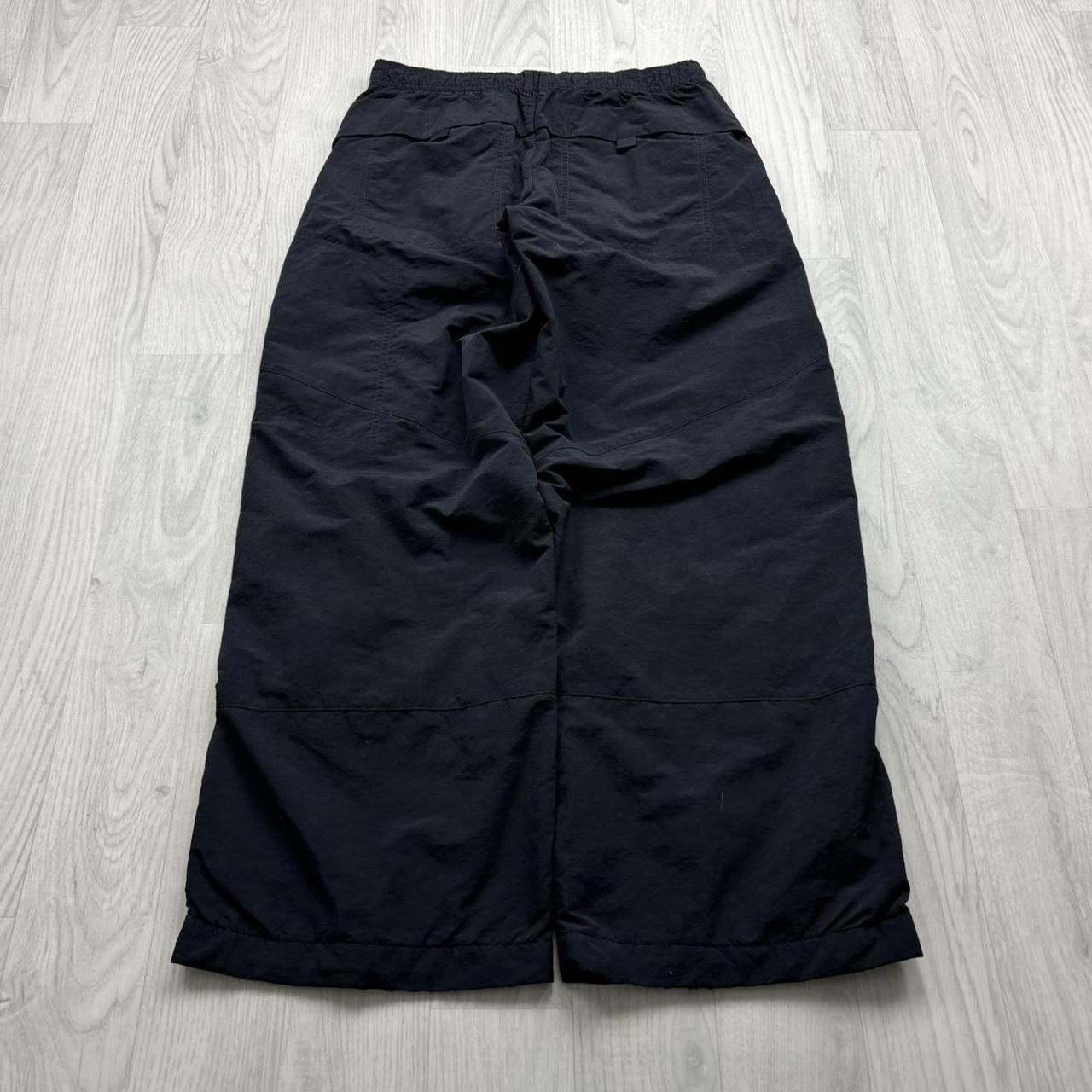 VINTAGE Y2K ADIDAS BAGGY TRACKSUIT BOTTOMS NAVY