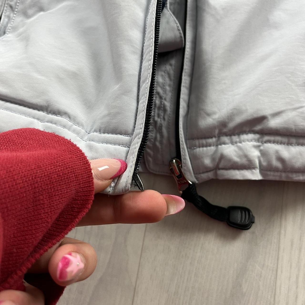 VINTAGE 00s QUIKSILVER TECHNICAL SKI JACKET LILAC WHITE