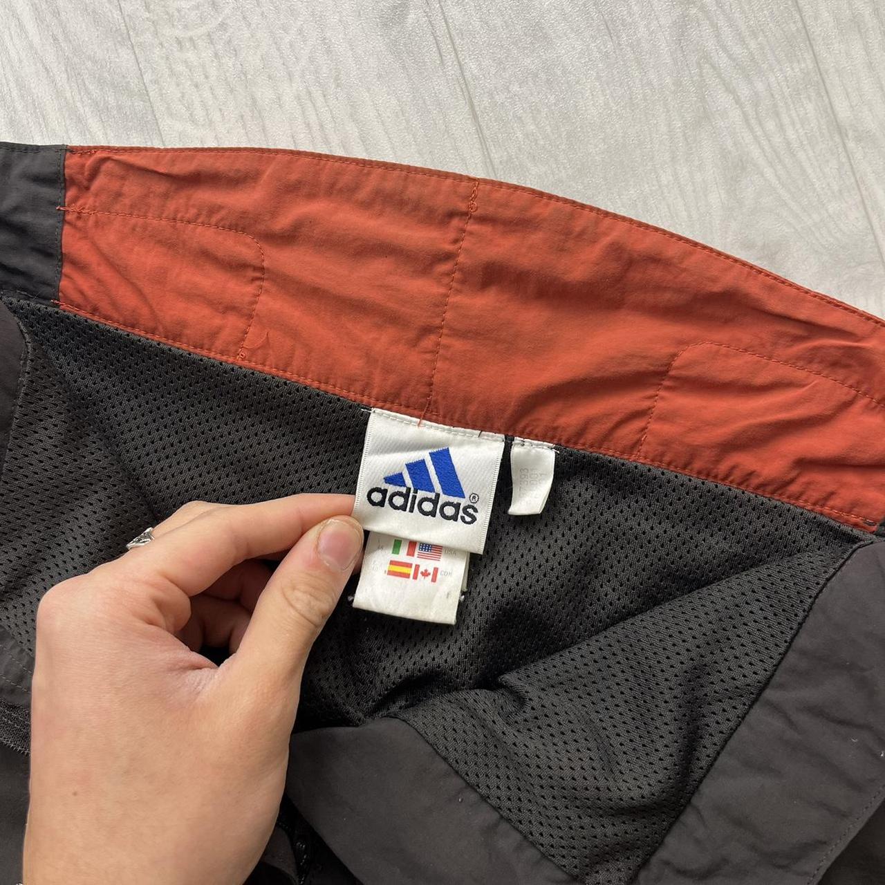 VINTAGE Y2K ADIDAS BAGGY UTILITY TRACKSUIT BOTTOMS BROWN