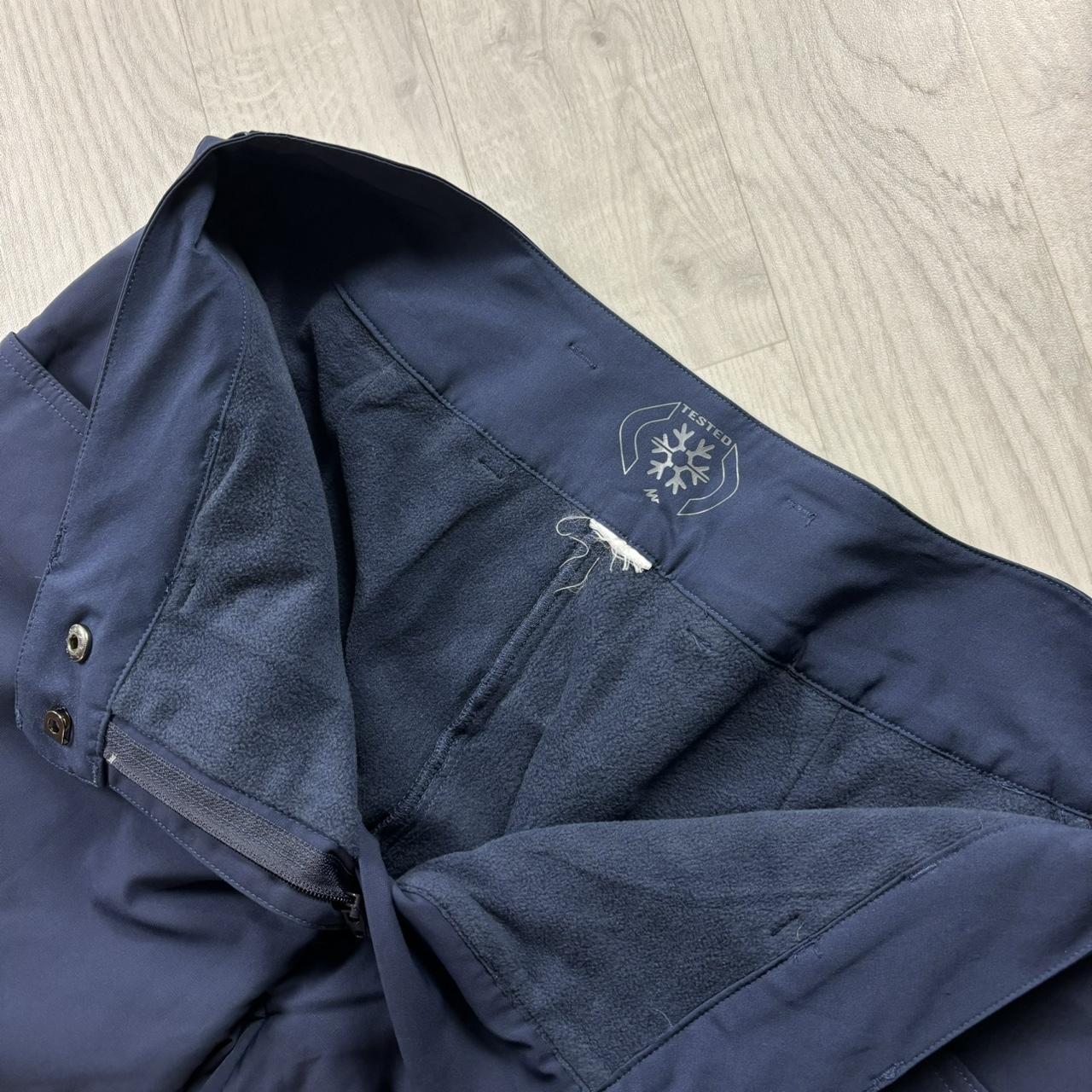 DECATHLON FLEECE LINEX SKI TROUSERS NAVY